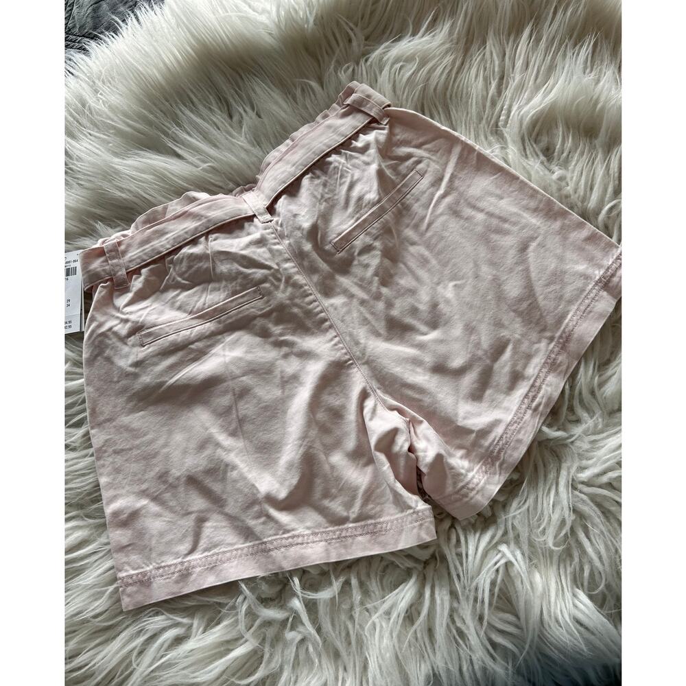 Abercrombie Kids Girls Tie Waist Twill Shorts Casual Light Pink Size 15/16 - Picture 7 of 12